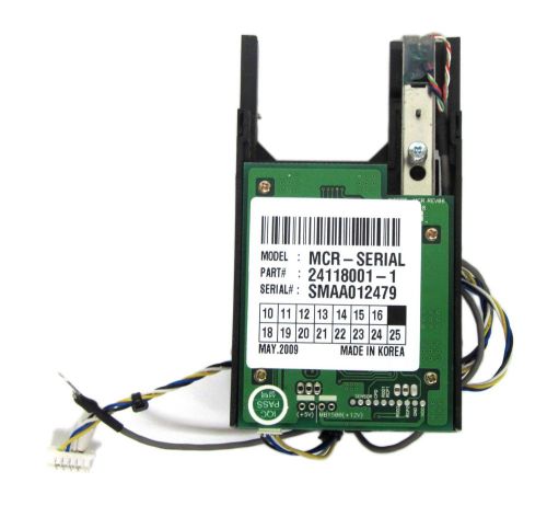 MCR Card Reader Assembly without Bezel MCR-Serial 24118001-1