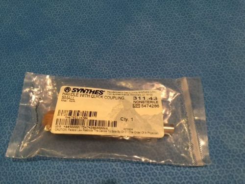 Synthes Orthopedic 311.43 Handle With Quick Connect NEW