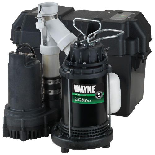 WAYNE WSS30V  Primary and Battery Backup Combination - HH NEW 5 years Warranty