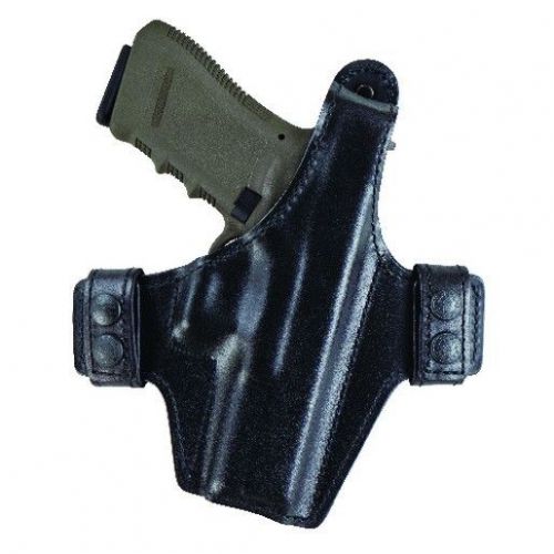 Bianchi 25732 Classified Allusion Holster Black Leather RH for Glock 26/27