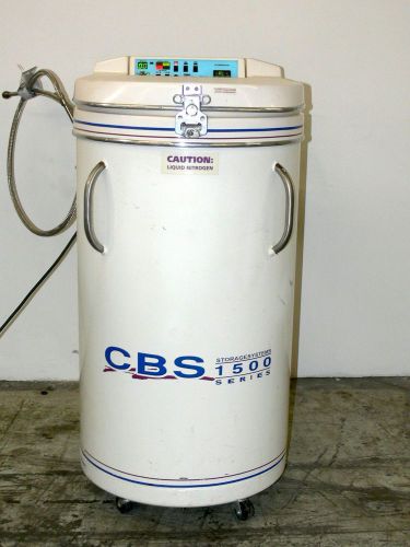 CBS 1500 Series Cryogenic Storage System CBS-125  w/ Monitor &amp; Racks