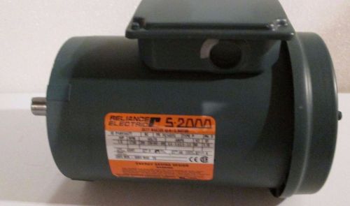 Reliance Electric S2000, P14H1447T, 1.5HP, 1730 RPM, 3PH, FR FC145TC, 7/8&#034; Shaft