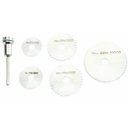 Chicago 6 piece rotary saw blade kit for sale