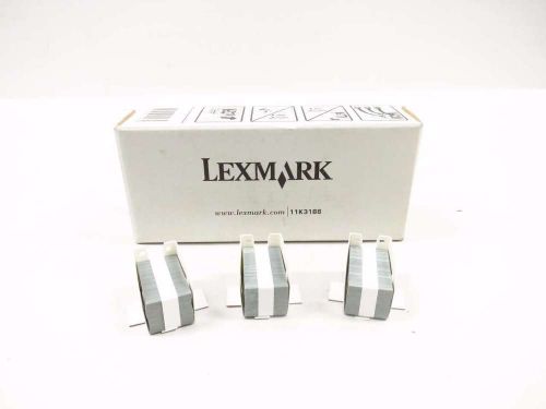 NEW BOX OF 3 LEXMARK 11K3188 STAPLE CARTRIDGE D525192