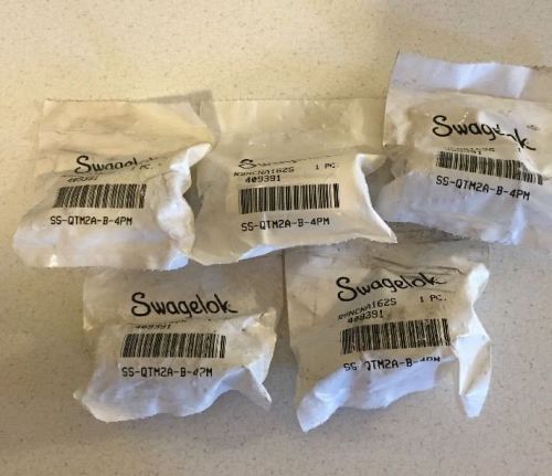 REDUCED!!!  SS-QTM2A-B-4PM SWAGELOK QUICK CONNECT ( LOT OF 5 )