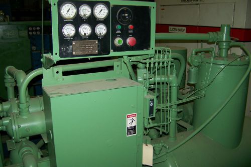 Sullair 20-100l 100 hp. rotary screw air compressor for sale