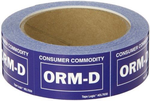 Tape Logic DL7030 ORM-D Dot Label, Legend &#034;Consumer Commodity ORM-D&#034;, 2-1/4&#034;