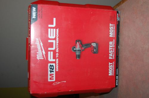 Milwaukee M18 Fuel Hammer Drill 2704-22 in Original Box!!