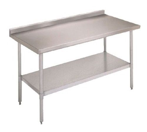 John Boos UFBLG8430 Work Table - 84&#034; 84&#034;W x 30&#034;D stainless steel top with...