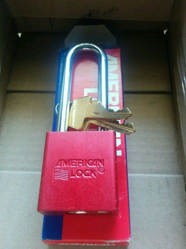 4/box american lock red (qty 4) series 1205 for sale
