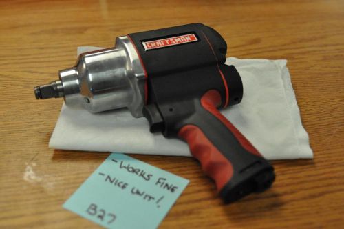 Craftsman 1/2&#034; impact wrench 16882 400ft-lbs max torque nob fast ship! b27 for sale