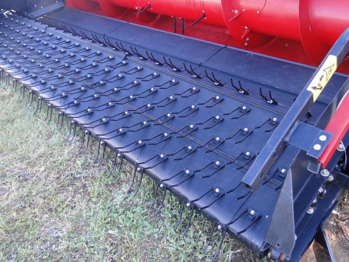 Round baler combine pickup conveyor rubber incline flat flexco belt lacer