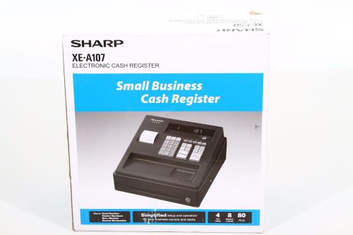 Sharp XE-A107 Electronic Small Business Cash Register Machine NEW