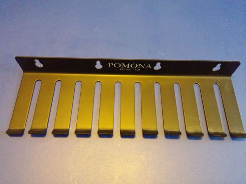 POMONA 4408/POM Test Lead Holder, Black, 10 Slots