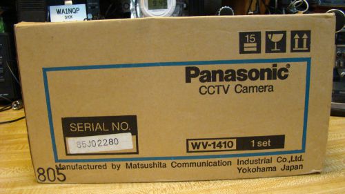 Panasonic CCTV, WV-1410 Camera, New In Sealed Box  No Lens Included
