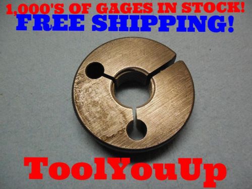 3/4 - 16 NS NO GO ONLY THREAD RING GAGE .750 .75 P.D. = .7024 MACHINE SHOP TOOLS