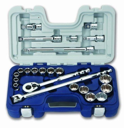 Williams 50609 basic 1/2-inch drive basic tool set, 23-piece for sale