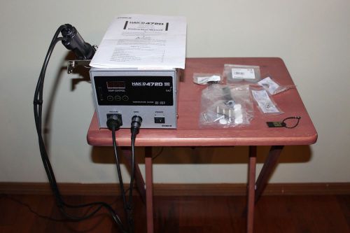 Hakko desoldering tool 472d with pen type 807 &amp; accessories for sale