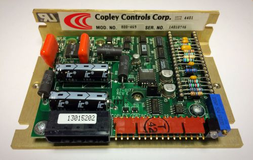 Copley Controls Servo Drive 800-469 (Benchman / Machines Light VMC-4000)