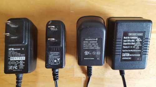 4 Assorted AC Power Supply