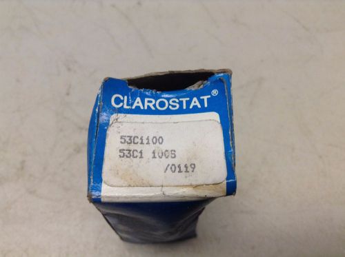 Clarostat 53C1100 Potentiometer 53C1 10CS