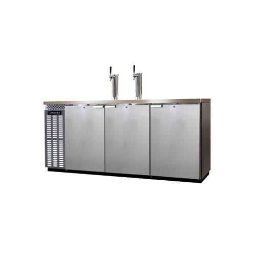 Continental refrigerator kc79s-ss draft beer cooler for sale