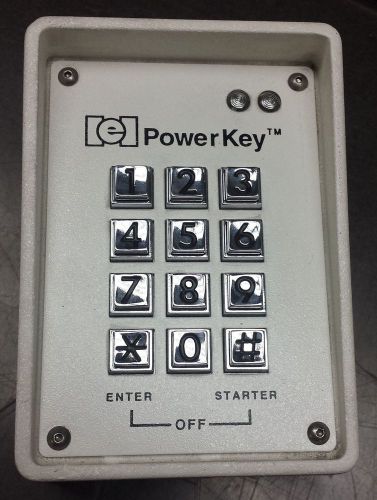 IEI Power Key Ruggedized Indoor/Outdoor Surface Mount Access Control Keypad New