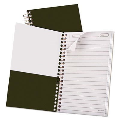 Gold Fibre Personal Notebook, College/Medium, 5 x 7, Classic Green, 100 Sheets