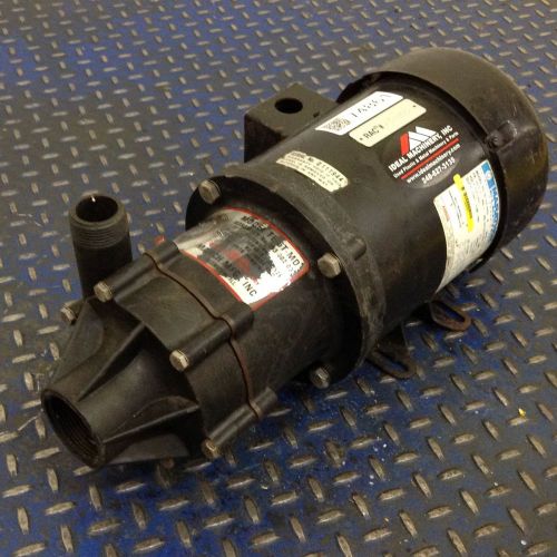 March manufacturing co centrifugal magnetic drive pump te-6t-md used #74861 for sale