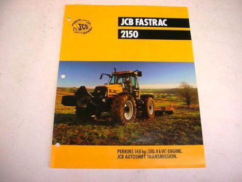 JCB Fastrac 2150 Farm Tractor Brochure