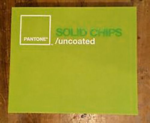 PANTONE SOLID UNCOATED CHIP BOOK &#034; BRAND NEW CONDITION&#034;