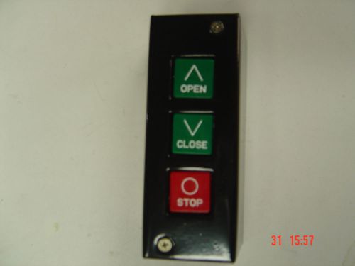 Mmtc (pbs-3) three button contact open-close-stop momentary garage door control for sale