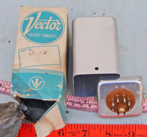 Vector Electronic empty can with octal socket