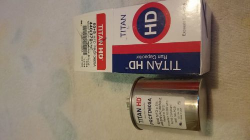 Titan hd run capacitor prcfd605a 60/5mfd for sale