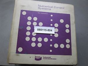 Numerical Control Systems Bendix DynaPath 1000 Series Instruction Manual 1969