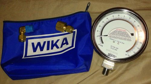 4&#034; WIKA 332.54 Tube &amp; Connection Test Gauge 160psi, New, Field Inspector