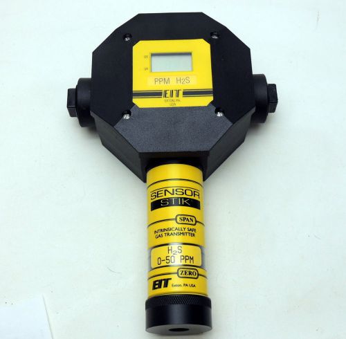 EIT Sensor Stik model 4581 Type 4500 Gas Transmitter H2S 0-50 ppm 30V 150mA