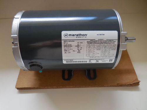 NEW MARATHON 5K38PN305M 3/4 HP 208-230/460V 3450 RPM 3 PHASE MOTOR 48Y FRAME