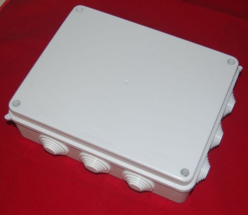 1PC  Plastic Waterproof Electrical Junction box 255*200*80mm IP65