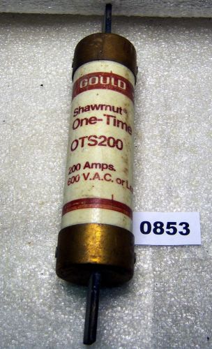 (0853) Gould Shawmut OTS200 Fuse