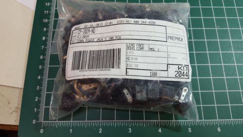 100x 5.5mm-2.1mm pcb mount barrel connector power jack digikey cui for sale
