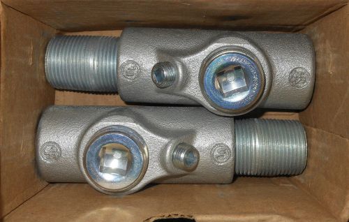 Box of 2 EYS316 Crouse-Hinds Condulet 1&#034; Sealing Fittings Vertical or Horizontal