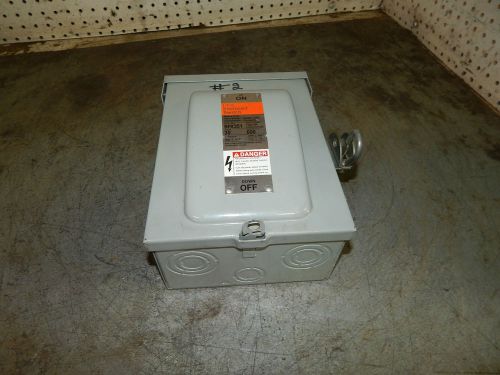 Ite gould nfr-351 non-fusible safety switch 30 amp nfr351 for sale