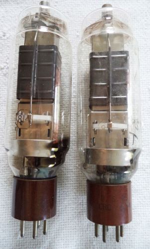 (2) Used RCA 814 Transmitting Beam Power Amplifier Tube  N/R