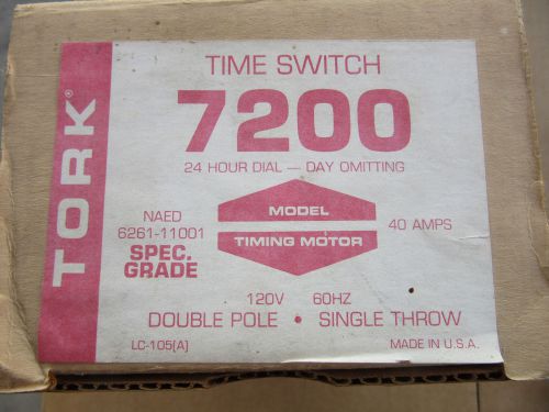 York 7200 Time Switch 24Hr Dial 40 Amps 120 Volts NEW!!! Free Shipping