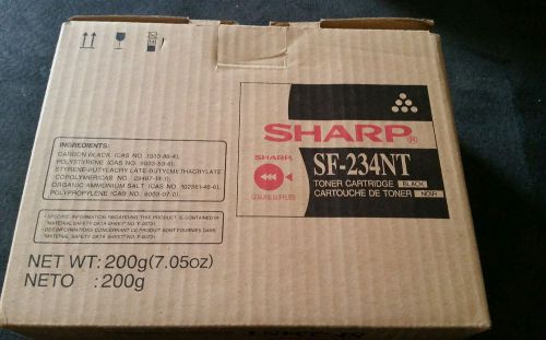 * Genuine SHARP SF234NT Copier toner cartridge Black