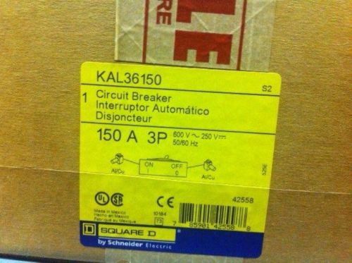 SQUARE D KAL36150 CIRCUIT BREAKER