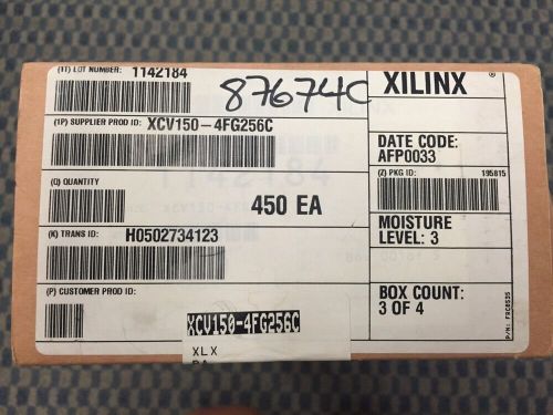 Factory Box of 450 Xilinx XCV150-4FG256C  Virtex 2.5V