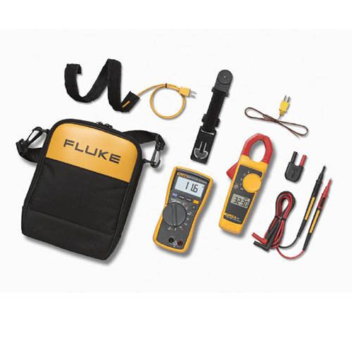 Fluke 116/323 kit hvac multimeter and clamp meter combo kit for sale