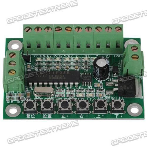 Programmable Two Axis Stepper Motor Controller PLC Pulse Generator e